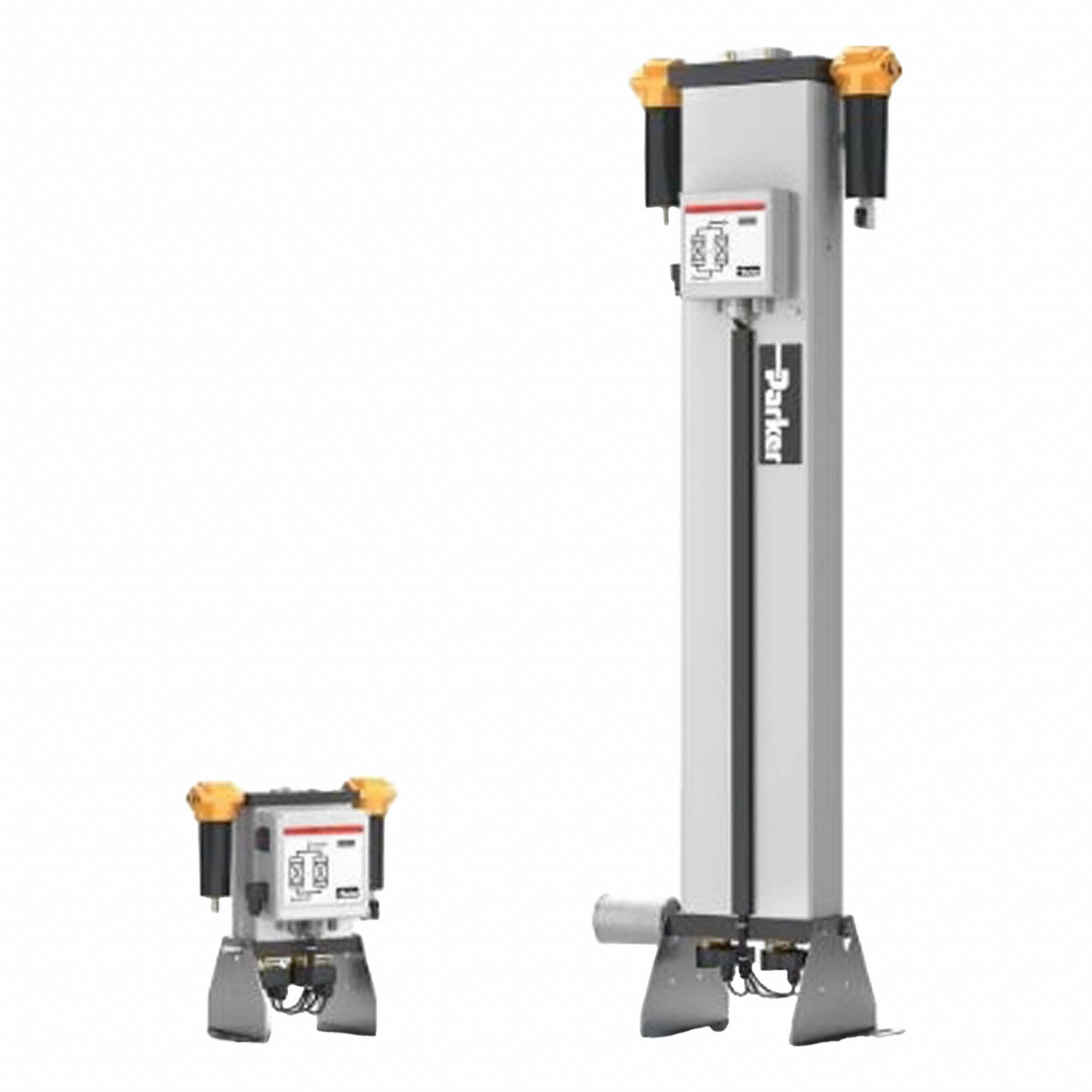 Desiccant Dryer: 1/4 in NPT, 9 cfm, 232 psig Max Op Pressure, 5 psi Pressure Drop, 115V, 2 A
