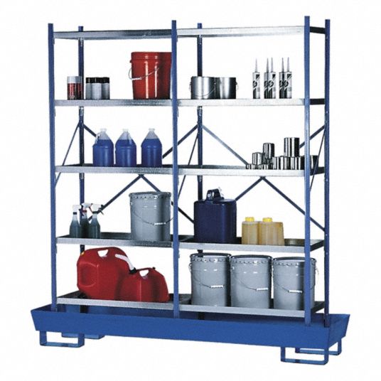88 in Overall Ht, Blue, IBC Tote Dispensing Systems - 411FZ2|K32-3140 ...