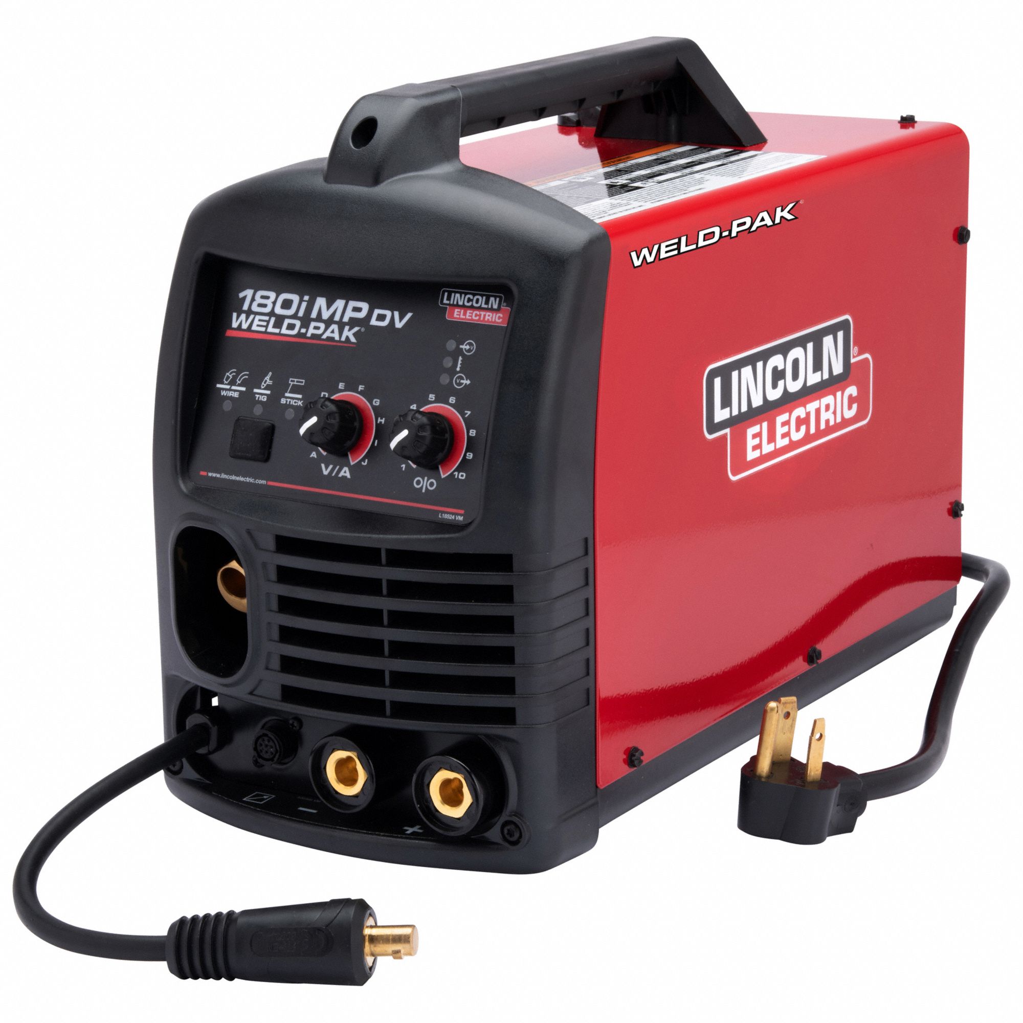 LINCOLN ELECTRIC Welder, Weld Pak, 180i Mp Dv, 120V, 230V - 799RF5 ...