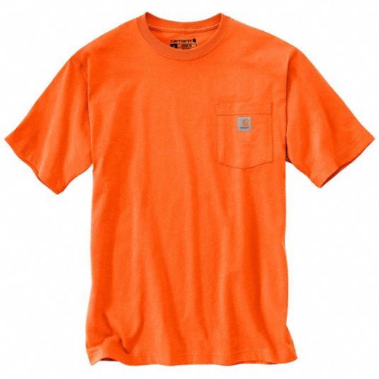 CARHARTT, Men's, M, Pocket T-Shirt - 795GZ6|K87-BOGMREG - Grainger