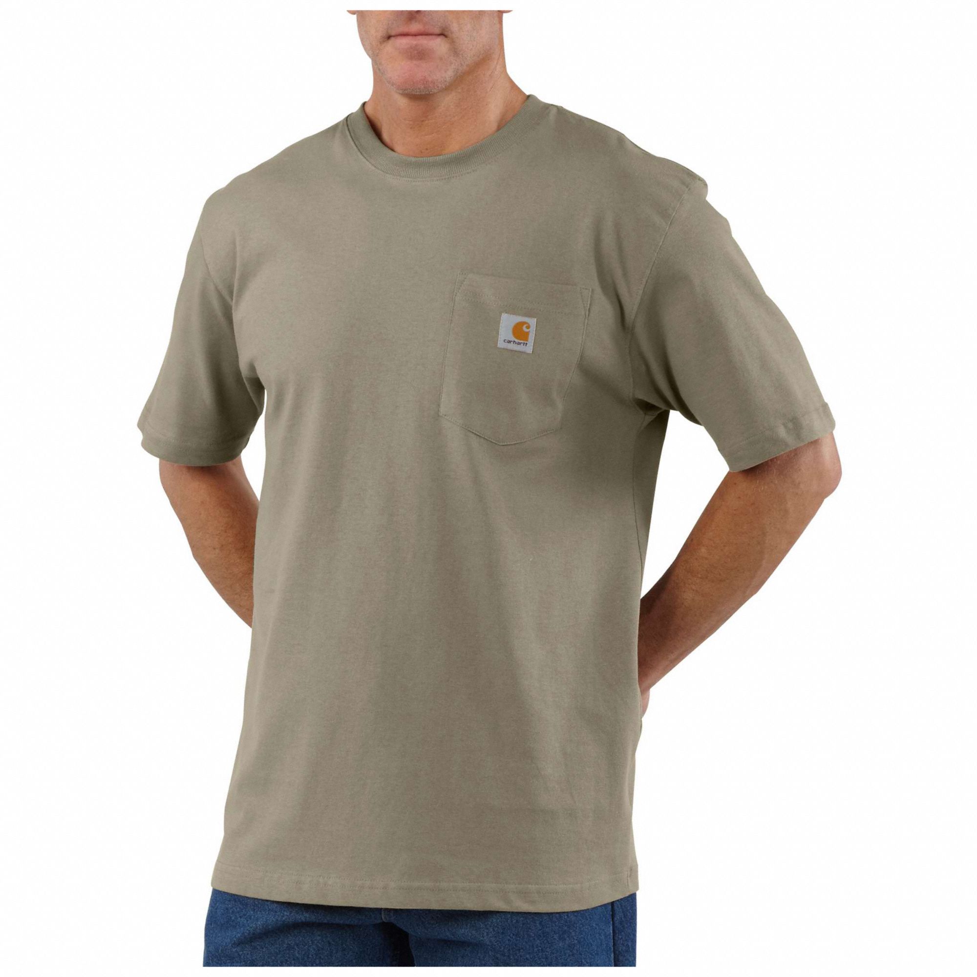 Custom Carhartt Tall Workwear Pocket Short Sleeve T-Shirt