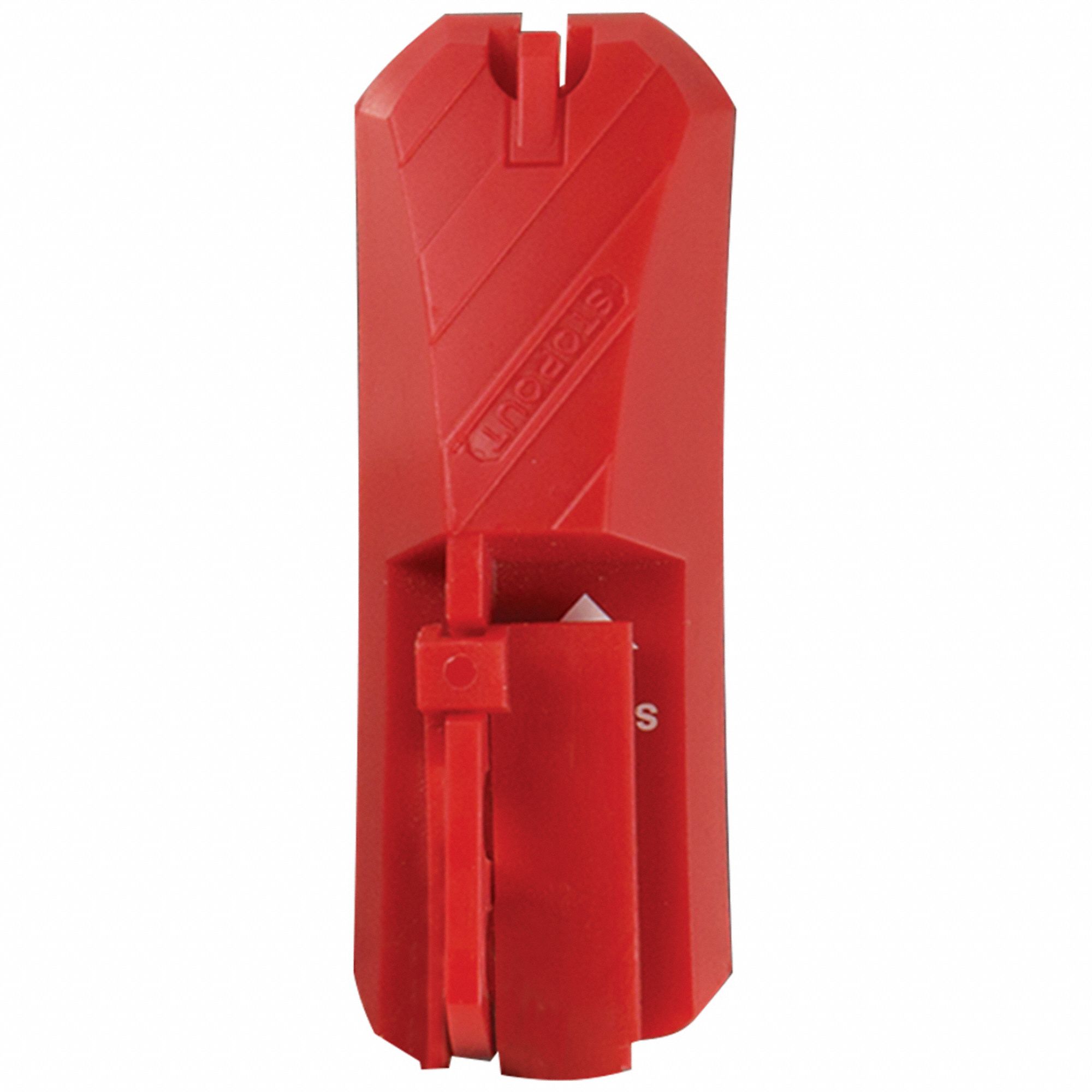 Wall Switch Lockout, Red, 5/16" dia.