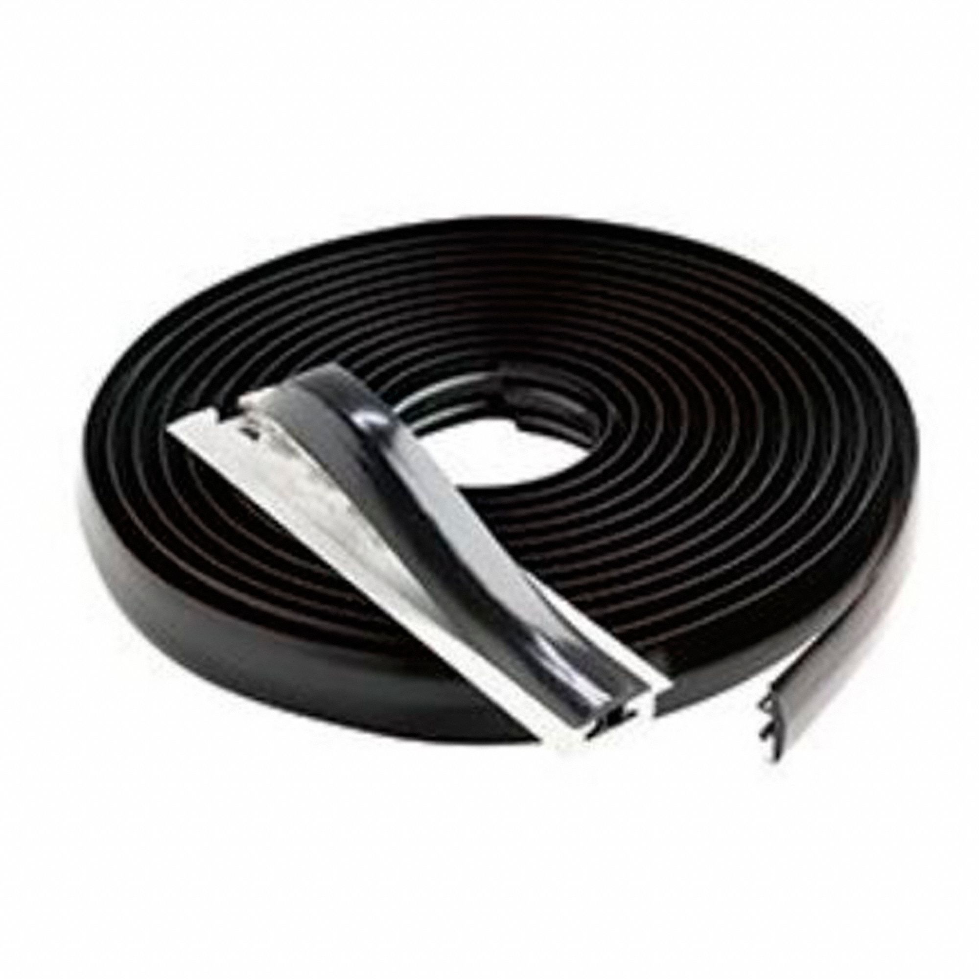 STRIP FILLER BLACK PVC 25FTRL