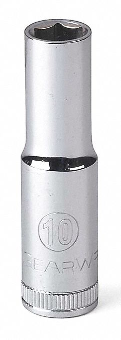 SOCKET,DEEP,10 MM L,3/8