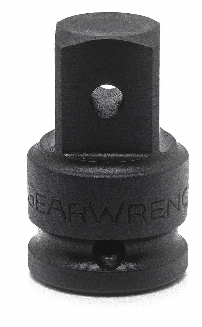 GEARWRENCH Socket Adapter: 1/2 in Input Drive Size, Manganese Phosphate, 3/4 in Output Drive Size (MPN 84655). Key specifications — attr1204900: Square; attr1204904: Locking Not Included; attr1204910: GEARWRENCH; attr1204913: Manganese Phosphate.