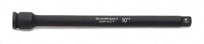 IMPACT EXTENSION,3/4" DR,HEX,10" L