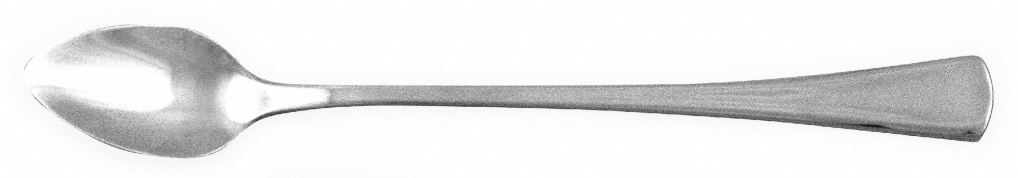 Dessert Spoon: Keystone, 18/8, Stainless Steel, 7 5/8 in Overall Lg, Silver