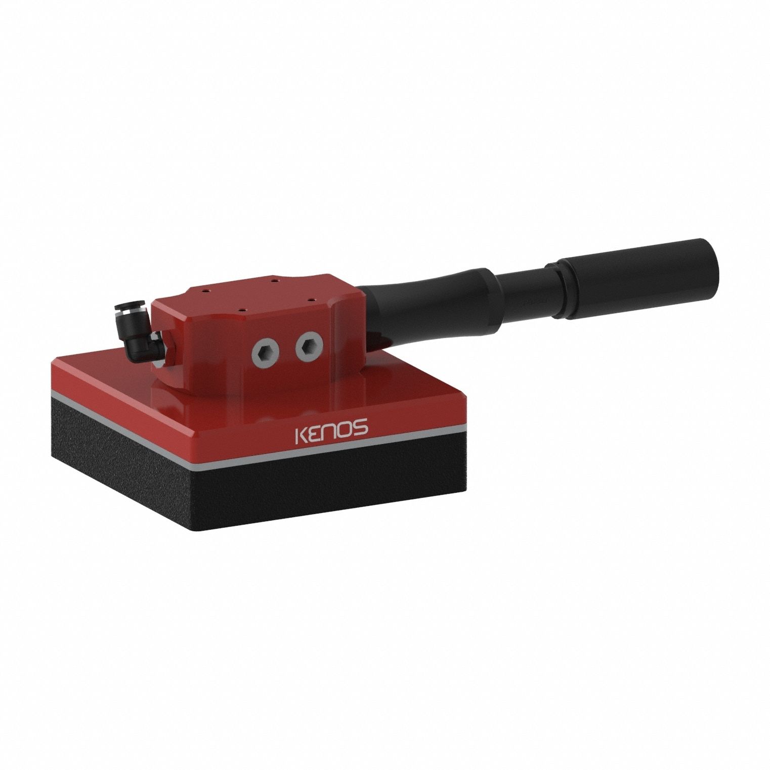 Foam Gripper: Kenos FlexiGrip, 120 mm Square Pad, 24 mm Pad Ht, EPDM, 6 mm Inlet, Foam Pad