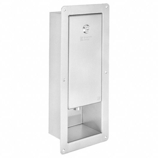 Recessed on sale soap dispenser