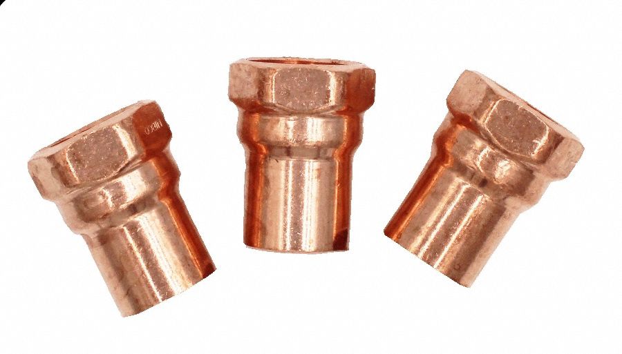 Adapter: Compatible with 369-LF Series/370-LF Series Series, Sweat Connector, Brass
