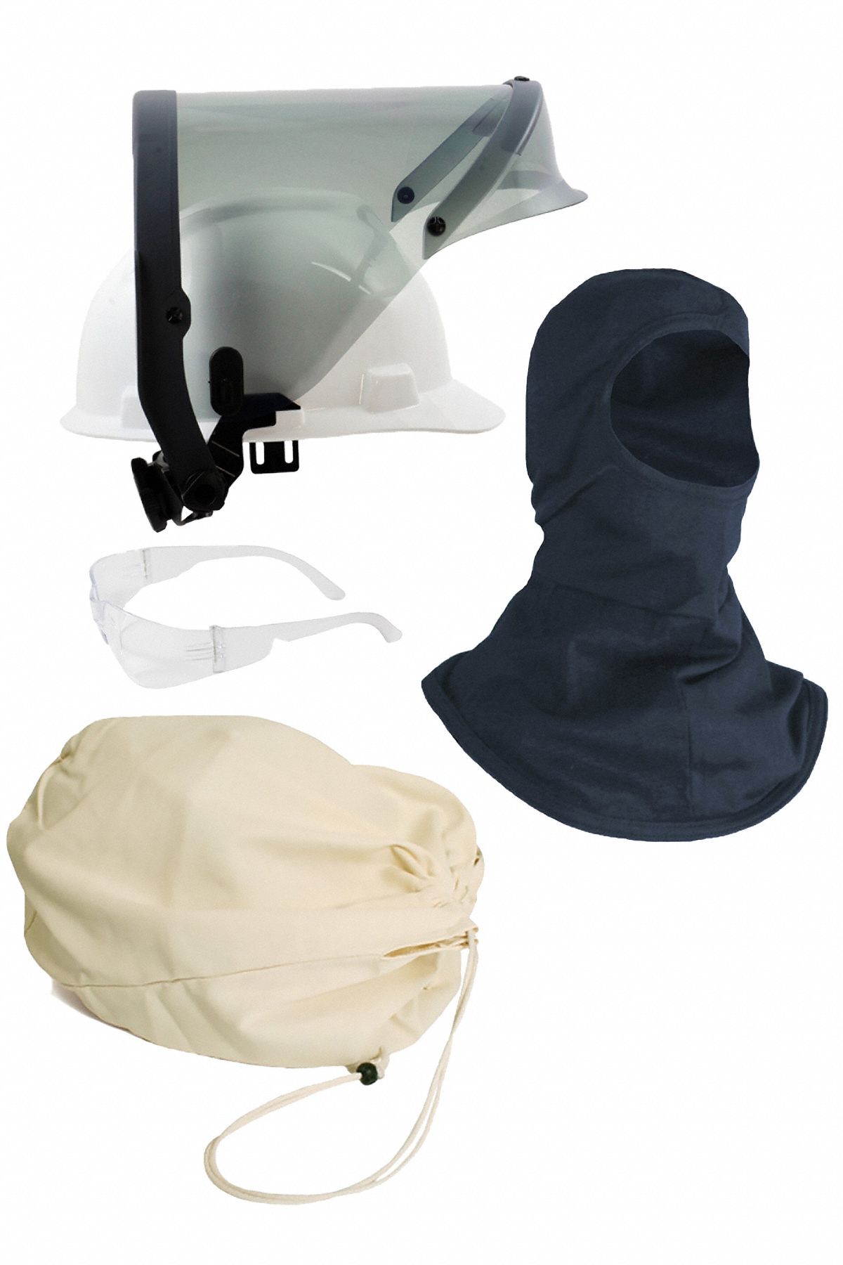 Arc Flash Head Protection Kit: 20 cal/sq cm ATPV