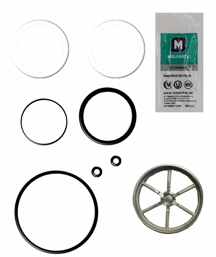 Valve Repair Kit: Compatible with PNV-150/200-LF Series, Rubber/Stainless Steel