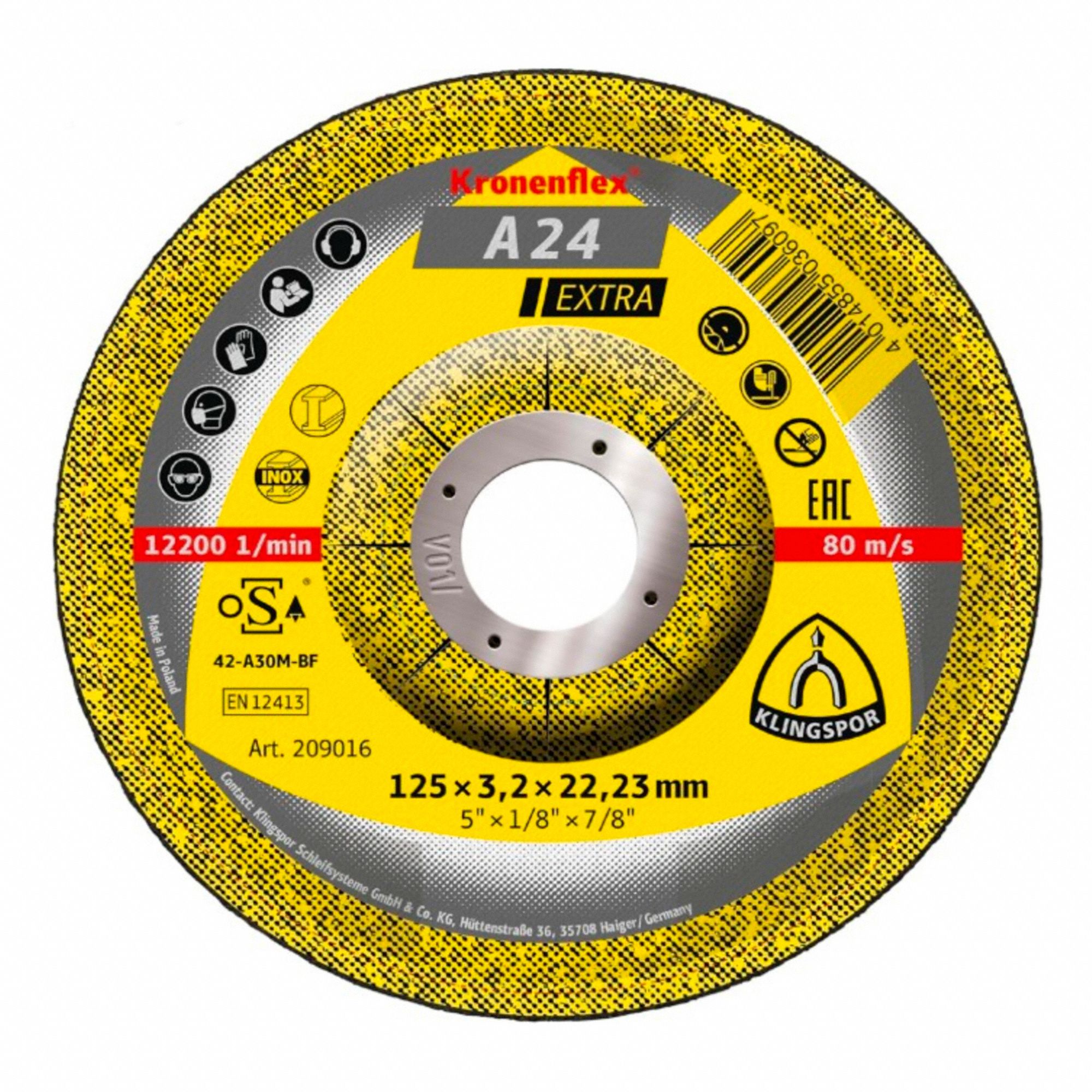 DISQUE DPC 5X1/8X7/8 A24EX