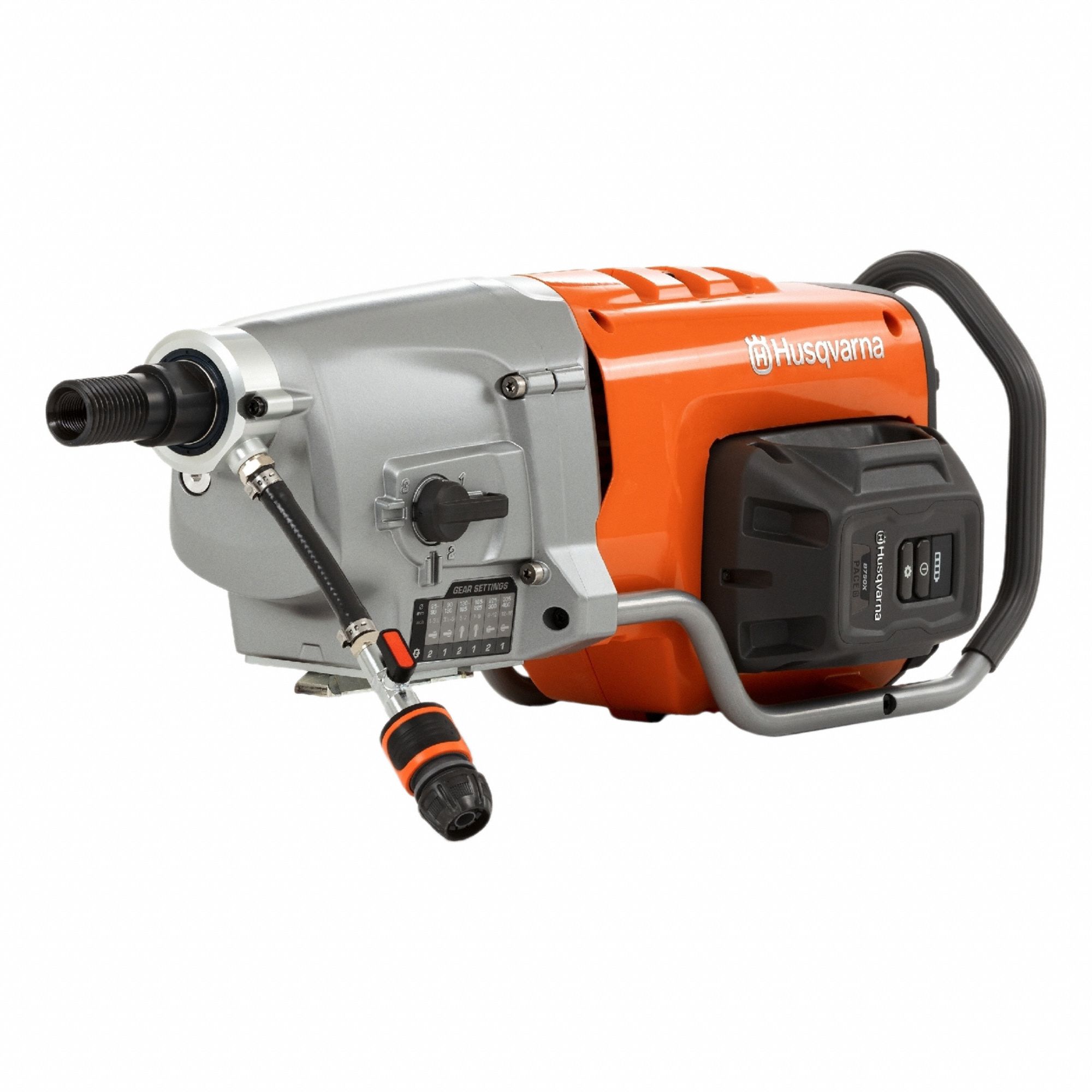 Core Drill: Motor, PACE, 3.2 hp Horsepower, 16 in Coring Capacity in Concrete, Adj Angle