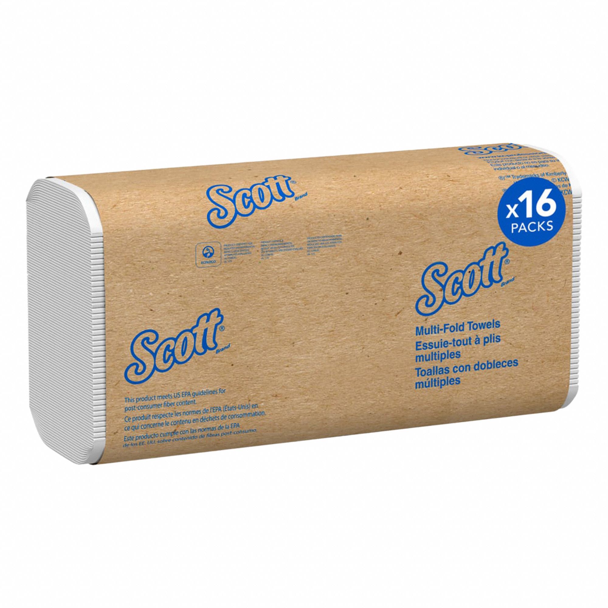 MULTIFOLD PAPER TOWELS,PK16