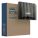 TOILET PAPER DISPENSER, HIGH CAPACITY, VERTICAL DOUBLE RL, PLASTIC, EBONY WOODGRAIN