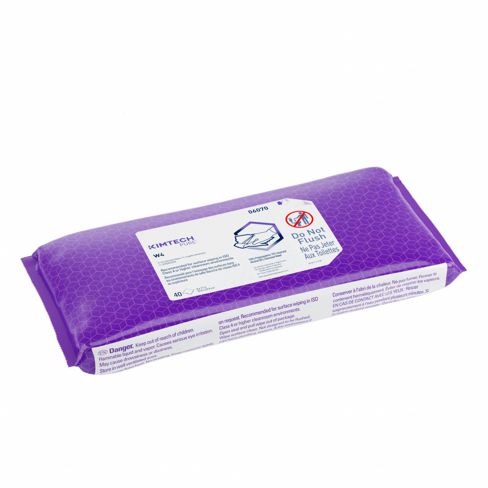 Pure W4 PreSat Sterile Wipers