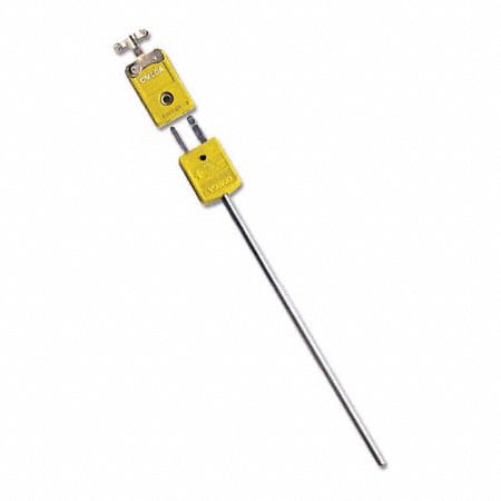 OMEGA Standard Thermocouple Probes: 0°C to 1,150°C, Type K, 6 in Probe Lg, For Air Media Type, Clip (MPN KMQXL-125U-6). Key specifications — Manufacturer Part Number: KMQXL-125U-6; Brand: OMEGA; Process Connection Type: Clip.