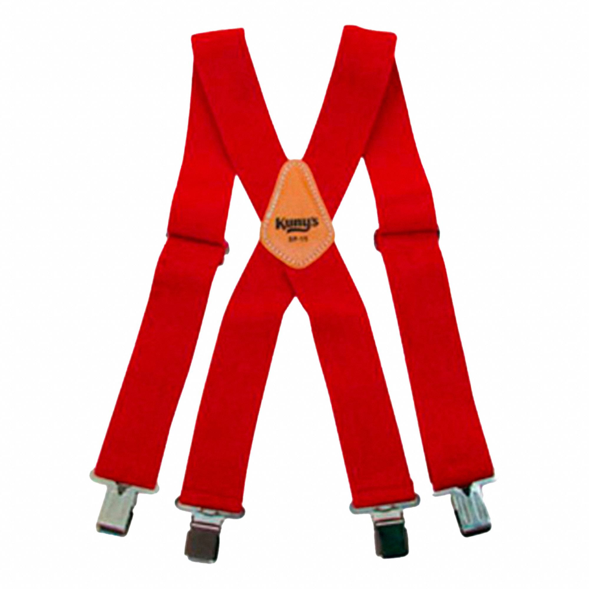 SUSPENDERS ELASTIC RED