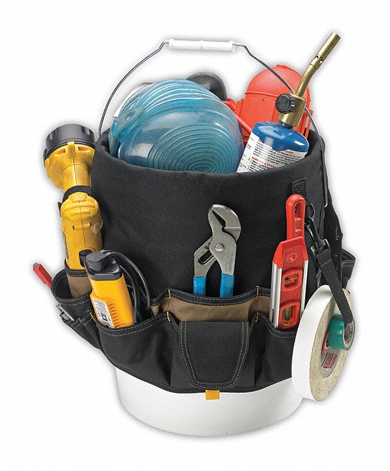 BUCKET ORGANIZER,48 POCKETS,NYLON