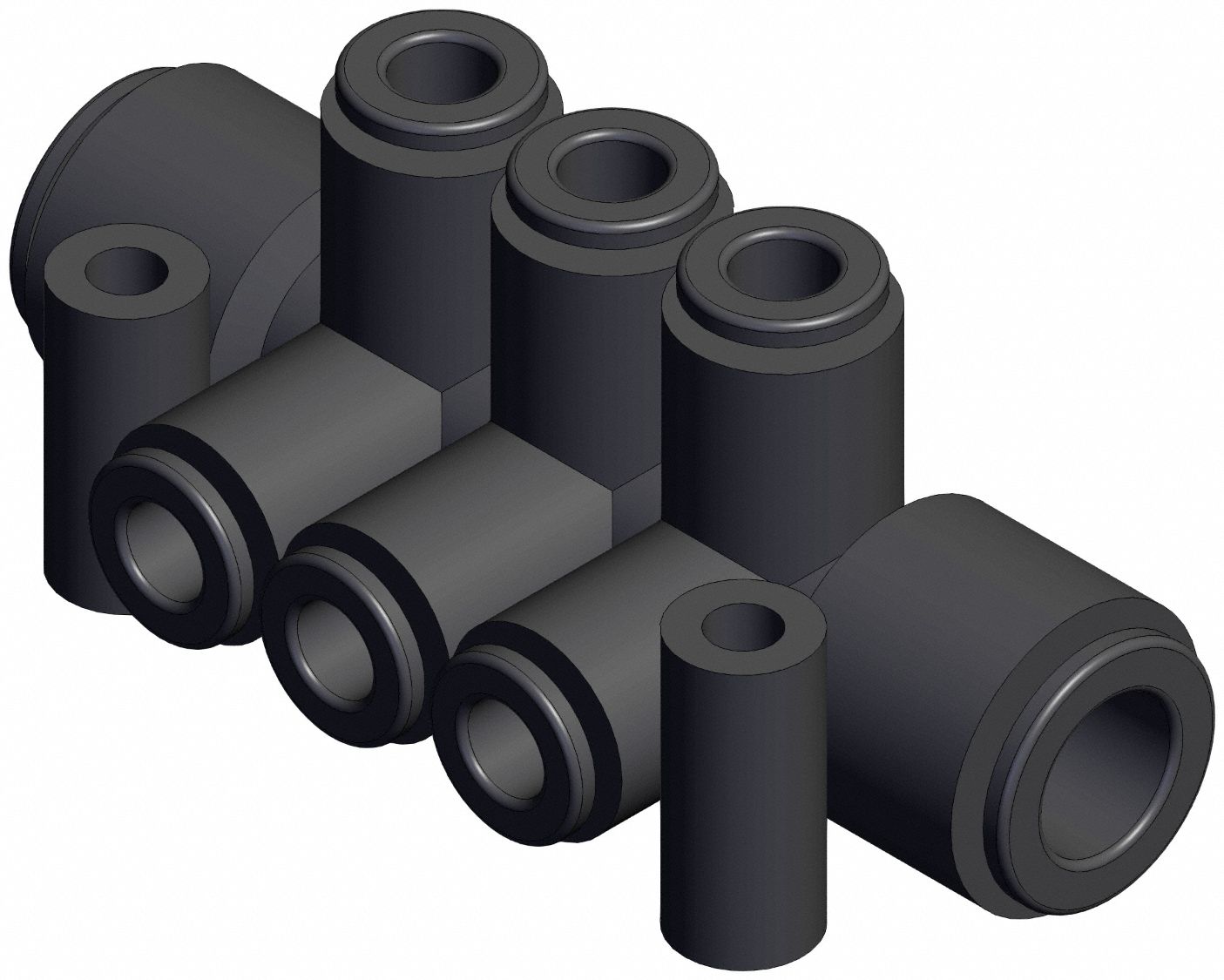 Tube Fitting Manifold Right Angle