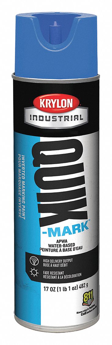 SPRAY PAINT,APWA BLUE,17OZ