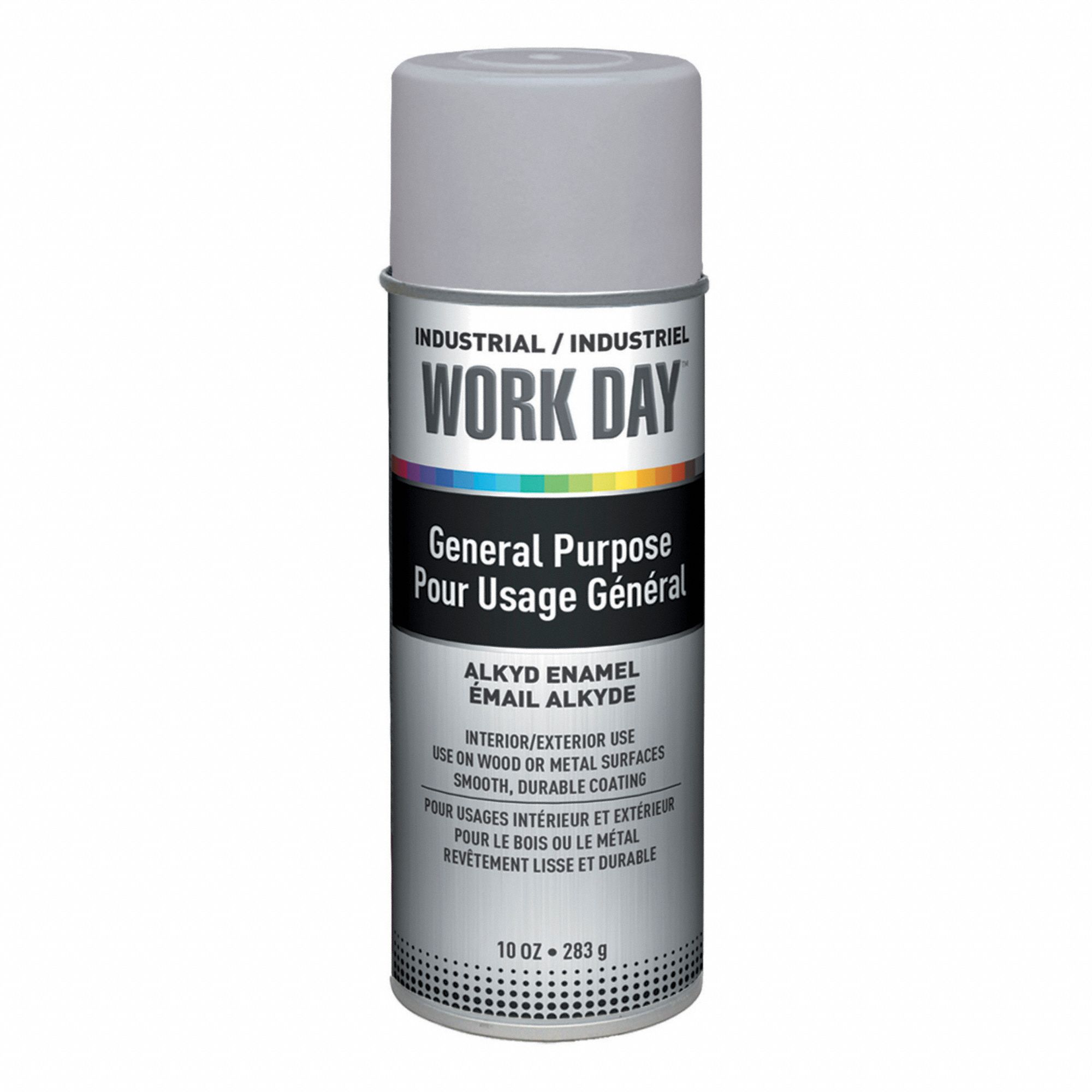 SPRAY PAINT, PRIMERS, PRIMER FINISH, GREY, 10 OZ, SOLVENT BASE/ALKYD ENAMEL
