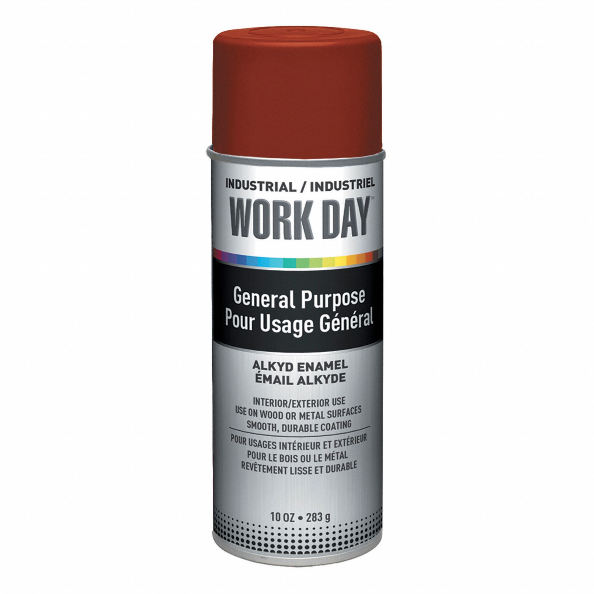 SPRAY PAINT, PRIMERS, PRIMER FINISH, RED, 10 OZ, SOLVENT BASE/ALKYD ENAMEL