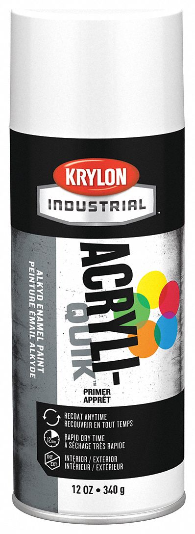 SPRAY PAINT,WHITES,12 OZ.