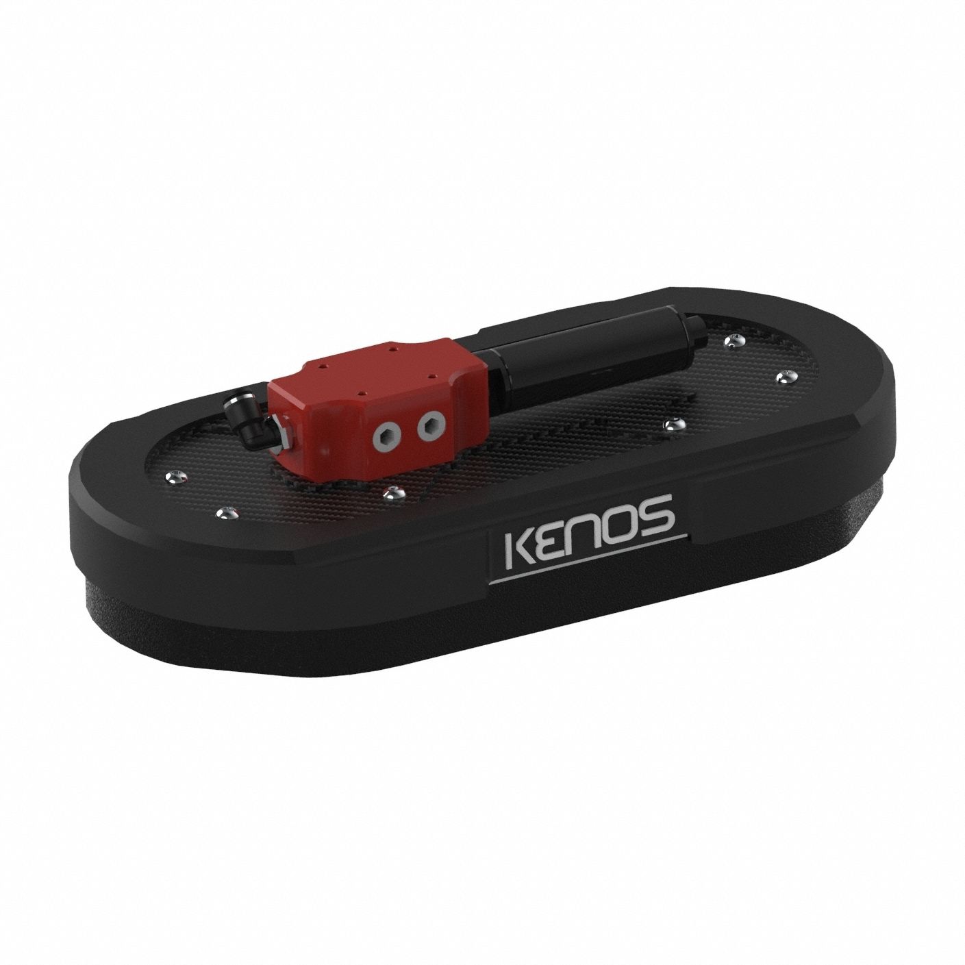 Foam Gripper: Kenos Safe&Light, 320 mm x 160 mm Oval Pad, 24 mm Pad Ht, EPDM, 6 mm Inlet