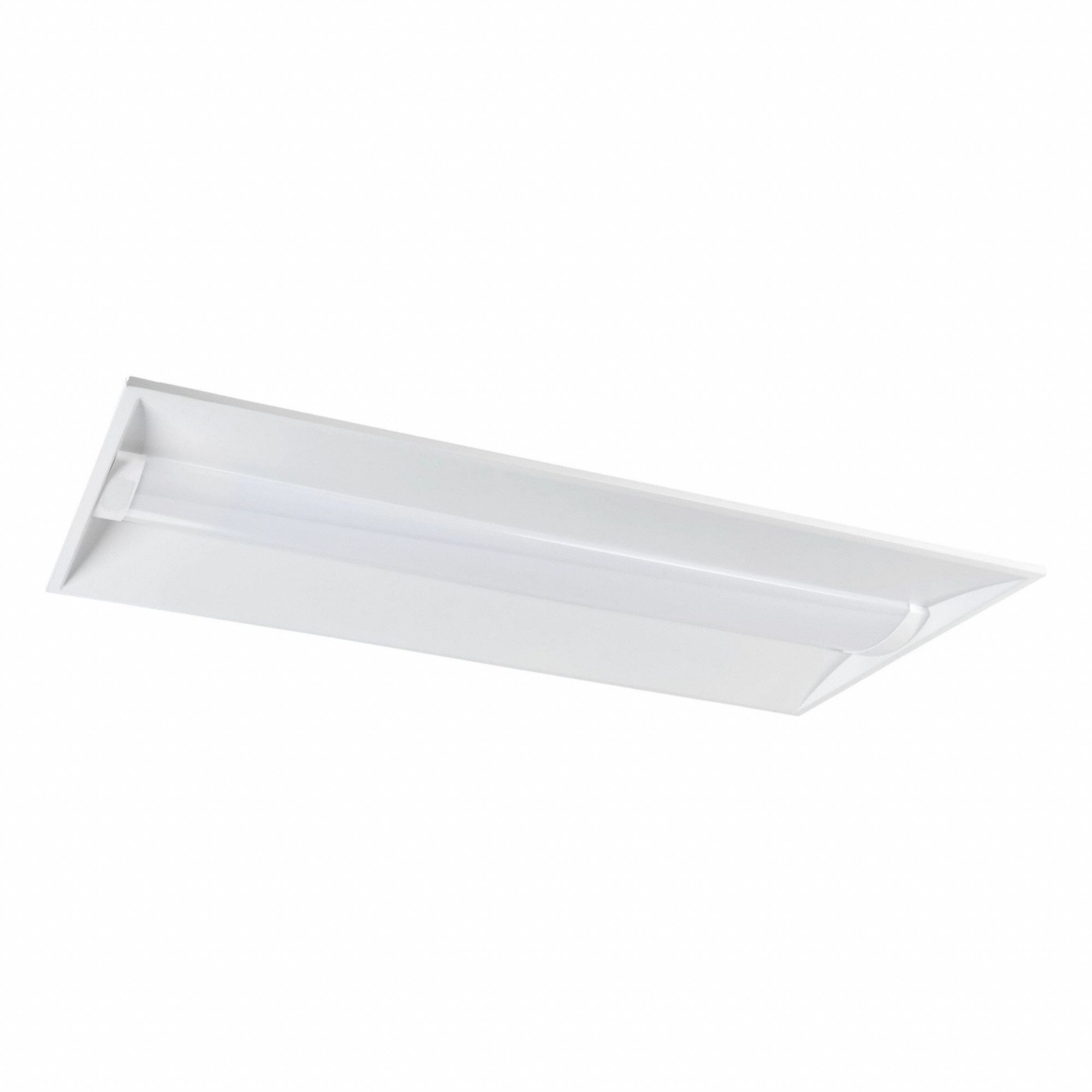 KEYSTONE TECHNOLOGIES LED Light Fixture: 4 ft Lg, 2 ft Wd, 5,850 lm, 3500K/4000K/5000K, 45 W (MPN KT-CBLED45PS-24C-8CSA-VDIM /CR). Key specifications — attr1261884: 120 to 277V AC; attr1261878: KEYSTONE TECHNOLOGIES; attr1261870: 4000K; attr1261880: Yes.