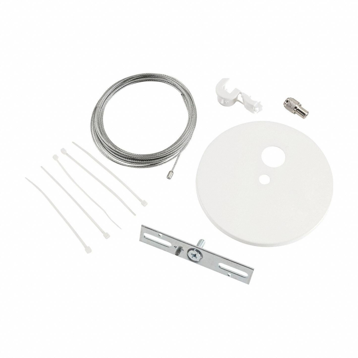 Light Fixture Mounting Kit: Linear Arch Fixtures, Canopy Cover Feed Kit