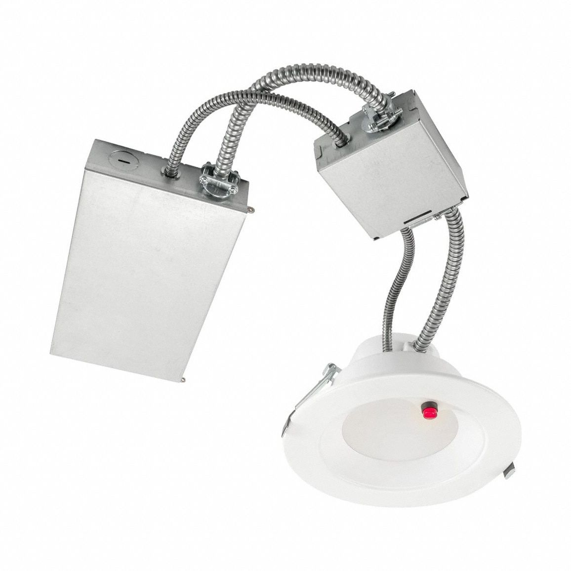 KEYSTONE TECHNOLOGIES, 6 in Dia, 1,300 lm, LED Light Fixture - 897FY1 ...