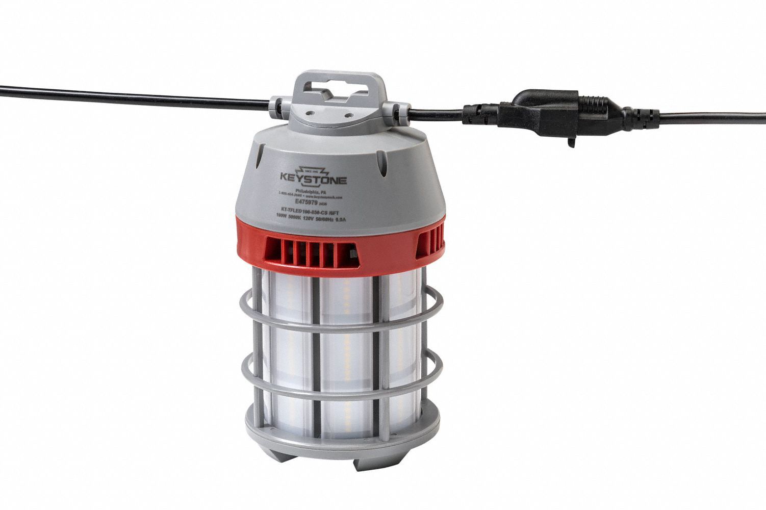 Temporary Light 120V AC 4 Prong