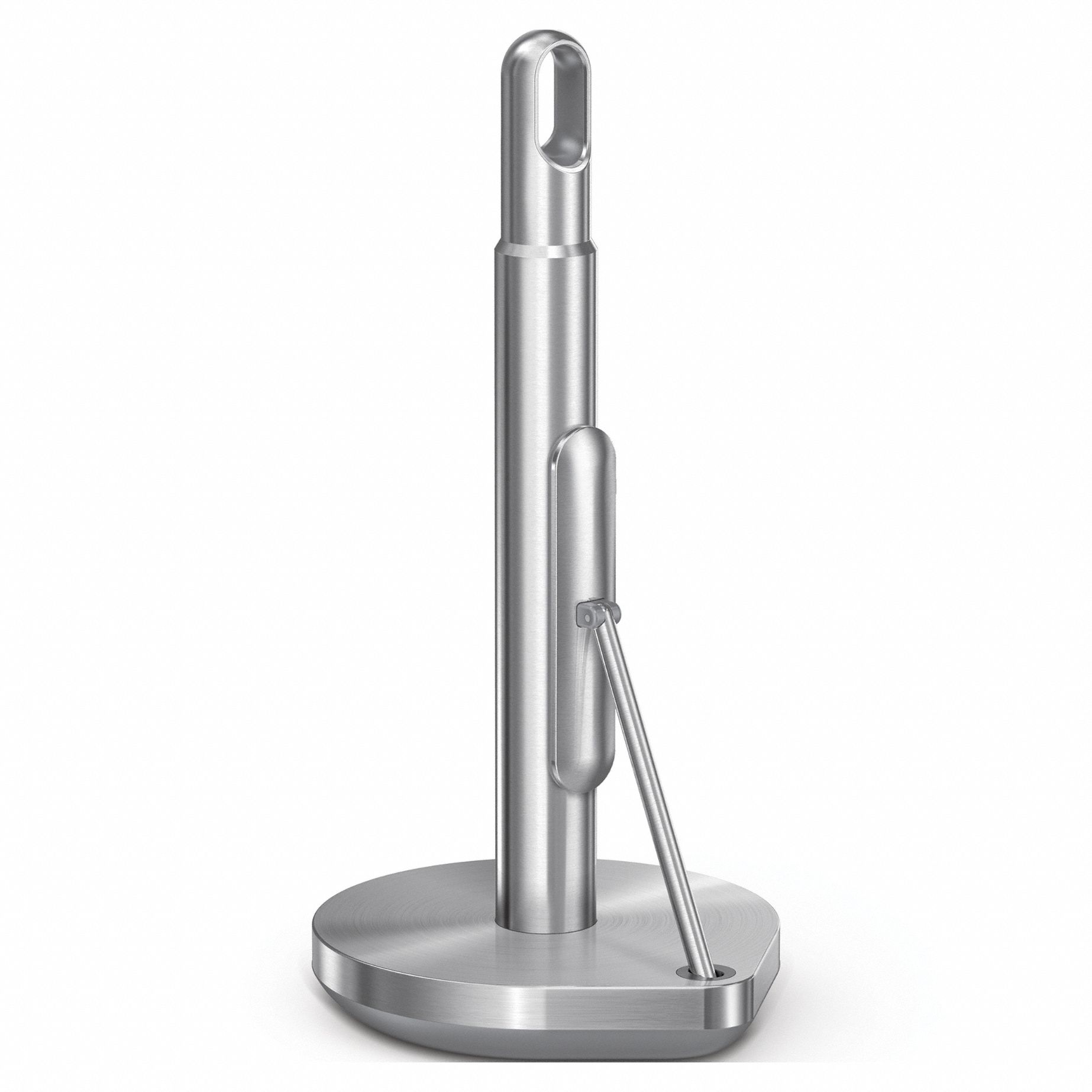 Paper Towel Dispenser: Perforated Roll, 7 in Paper Towel Wd, 8 in, Stainless Steel