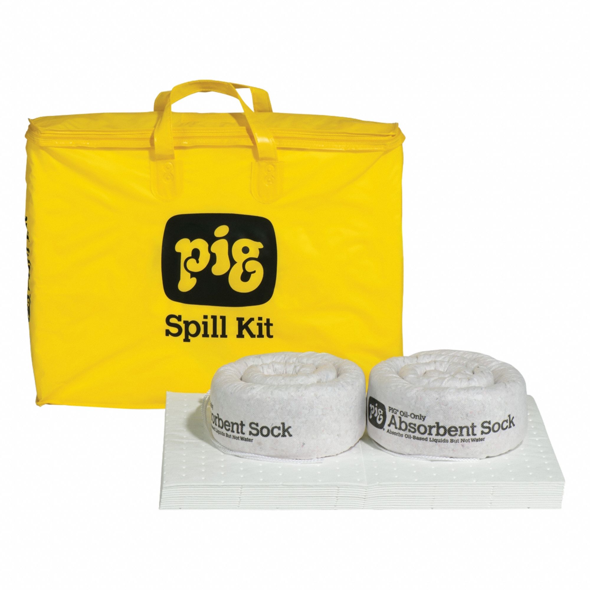 Spill Kit 20 in L Bag 5 gal Absorbed
