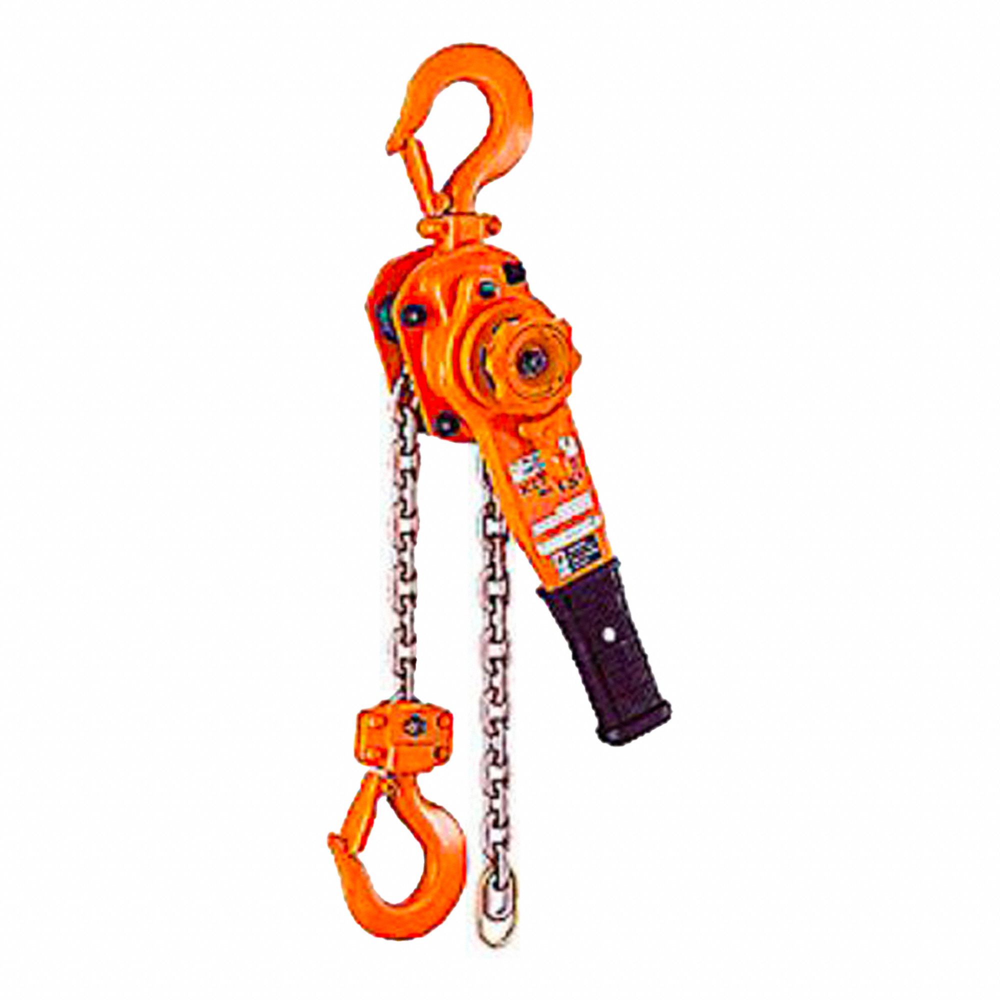LEVER HOIST,77 LB,KITO YELLOW