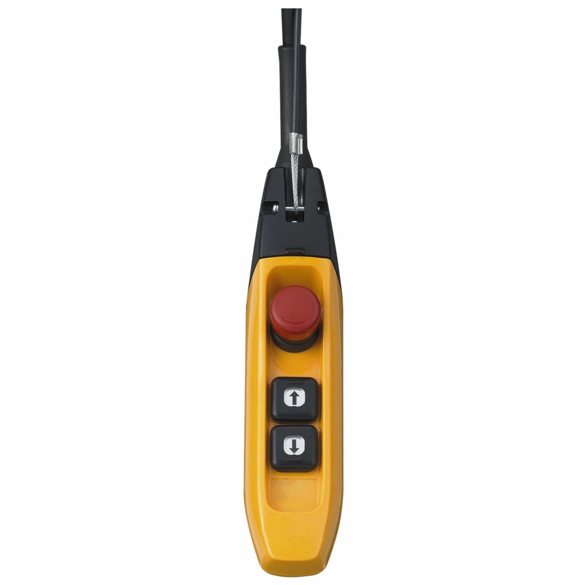 PUSH-BUTTON REMOTE, 3-PHASE/1-SPEED, FOR KITO ER2 SERIES ELECTRIC HOISTS