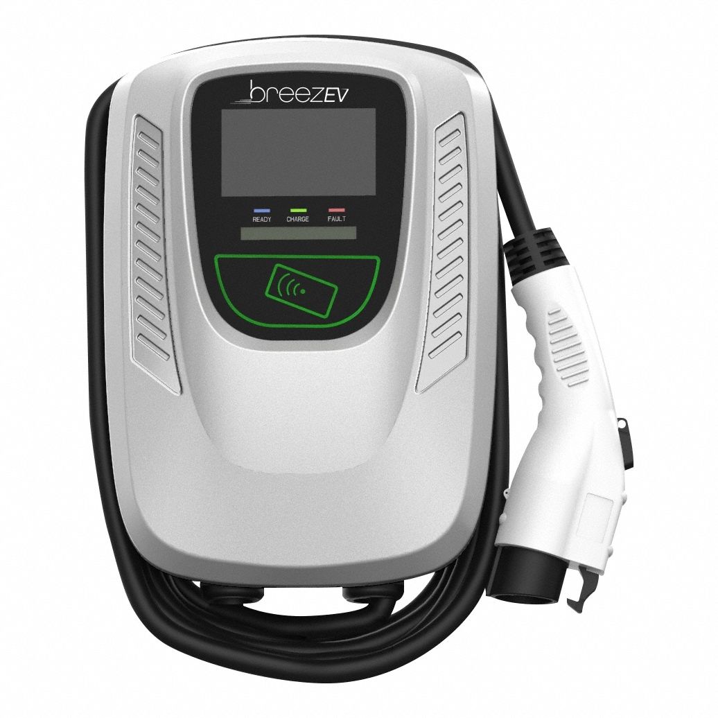 BREEZEV, Level 2, Wall, EV Charging Station 810WH1EVCL2P8018AP3
