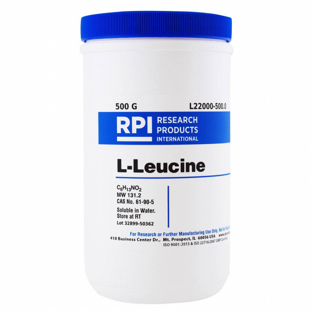 Rpi G Container Size Powder L Leucine Fz L Grainger