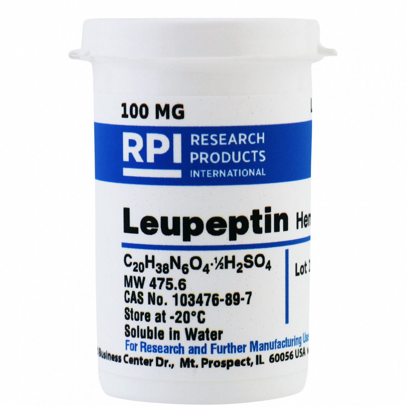 Leupeptin Hemisulfate, 100mg