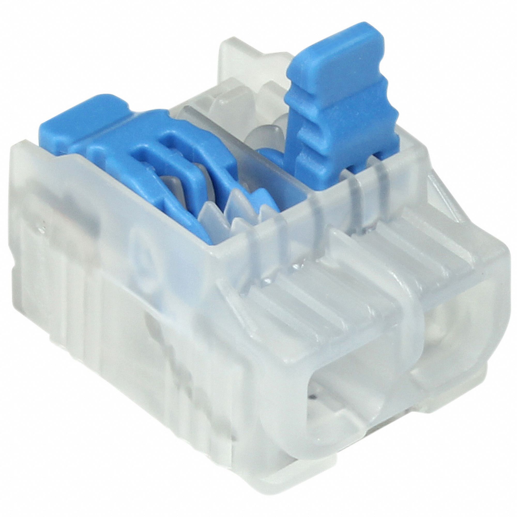 Ideal blue polycarbonate lever wire connector 798ha5 30 10l22