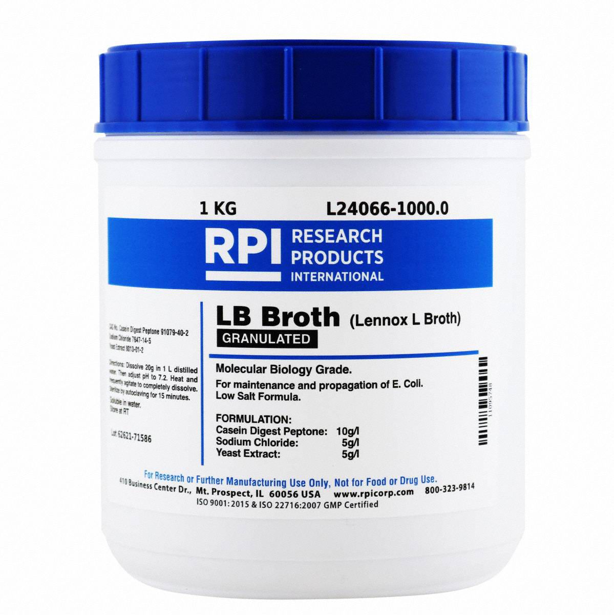 Rpi 1 Kg Container Size Granular Lb Broth Lennox L 31fz58l24066 10000 Grainger 1656