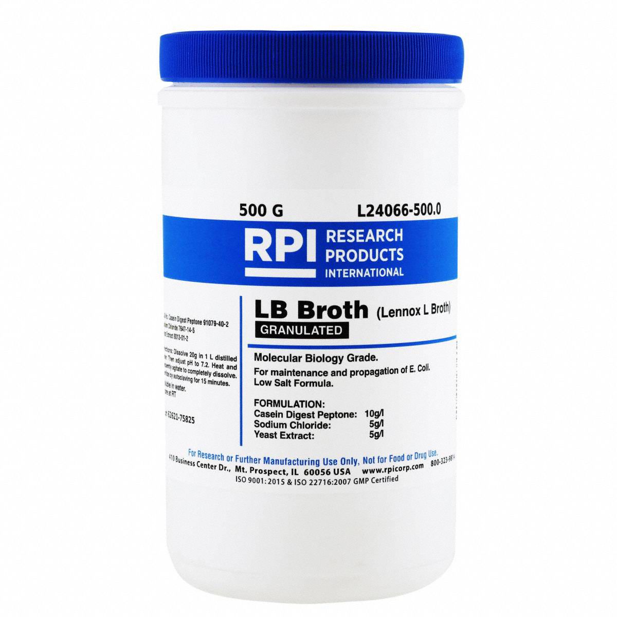 LB Broth, Granulated (Lennox L), 500g