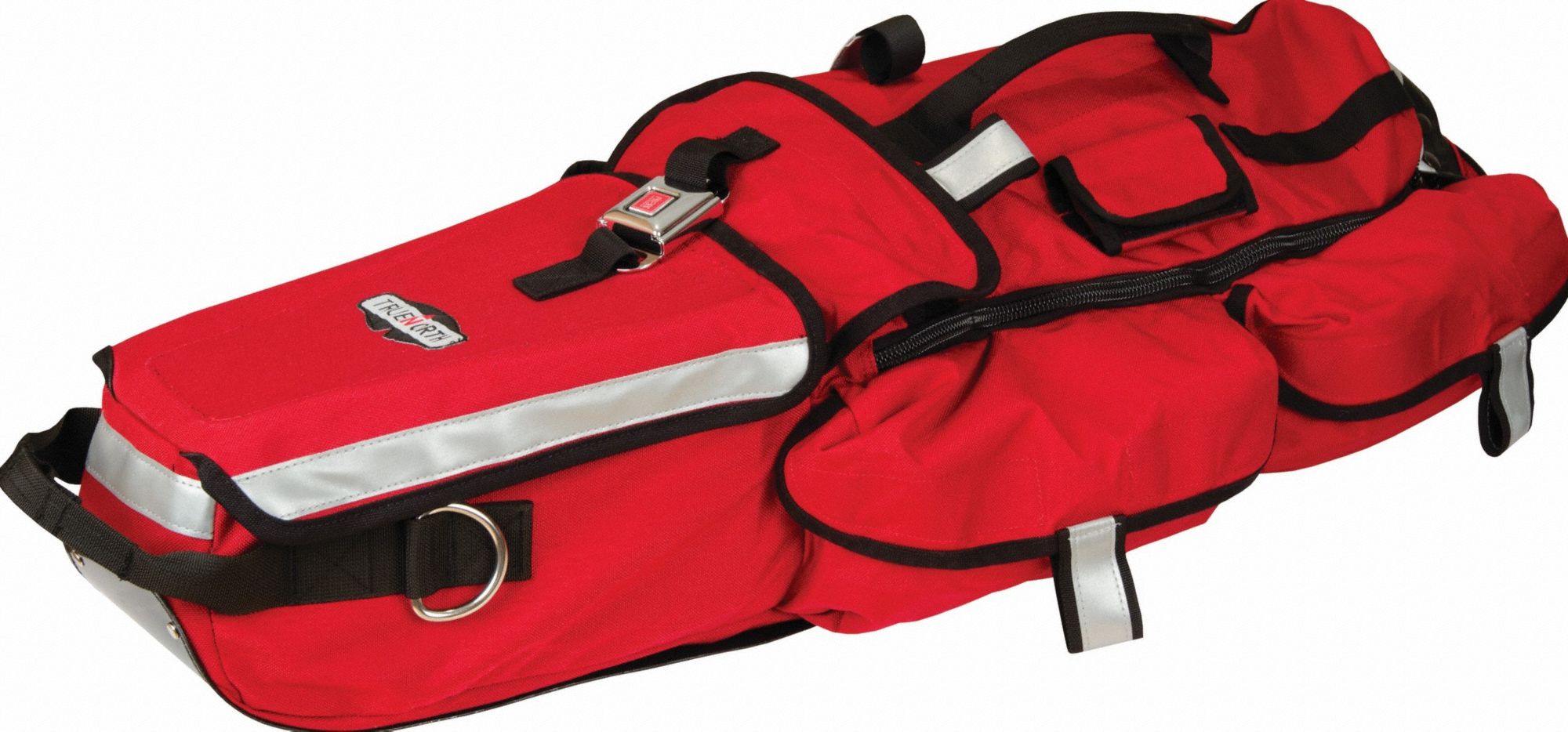 Duffel Bag: Red, Zipper, 36 in Overall Lg, 13 in Overall Wd, 10 in Overall Ht, 3 Straps