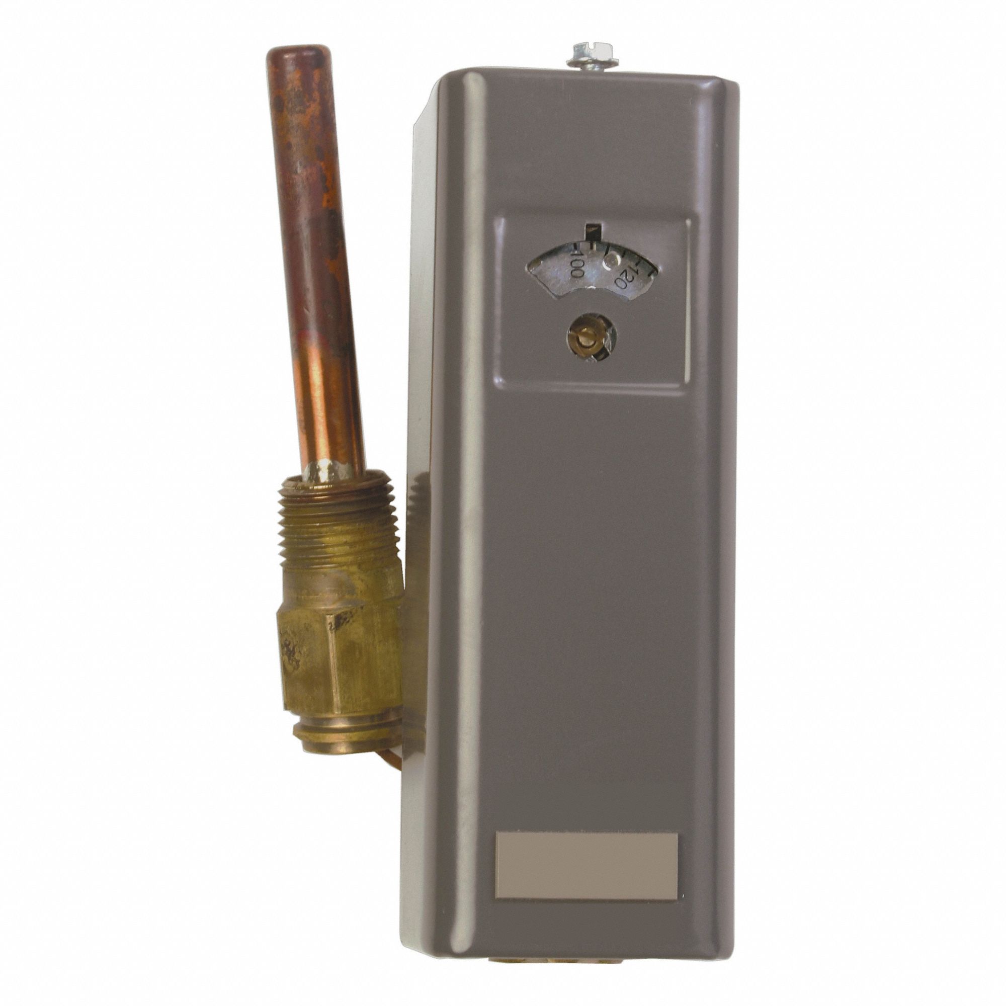 Immersion Controller: High Limit/Low Limit, 100°F Min, 240°F Max, Horizontal/Vertical, 1 Switch (MPN L4006A1017). Key specifications — Application: Low Limit; Auto/Manual Switch Included: Yes; Brand: HONEYWELL HOME; Manufacturer Part Number: L4006A1017; Differential Temperature: 5°F to 30°F Adjustable; Mounting Orientation: Vertical.