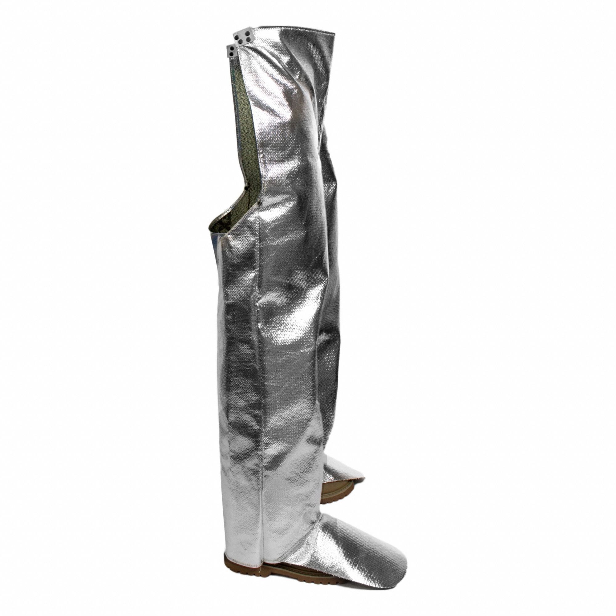 Aluminized Chaps: OPF/Para-Aramid,