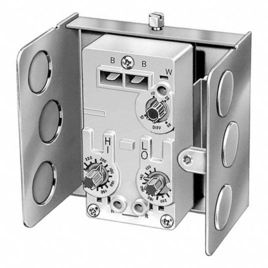 High Limit/Low Limit, 110°F Min, High/Low Limit Controller - 117CG9 ...