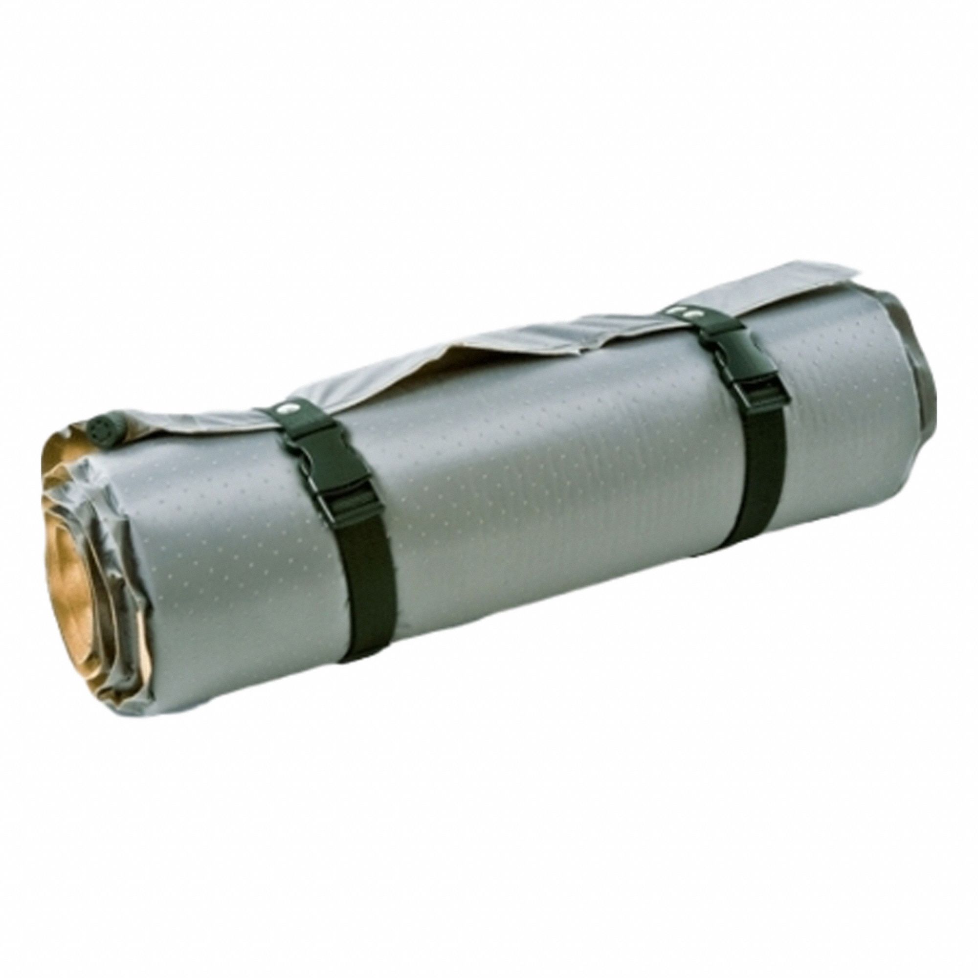 Self-Inflating Mattress: 76 in Overall Lg, 20 in Overall Wd, 2 in Overall Ht, Gray