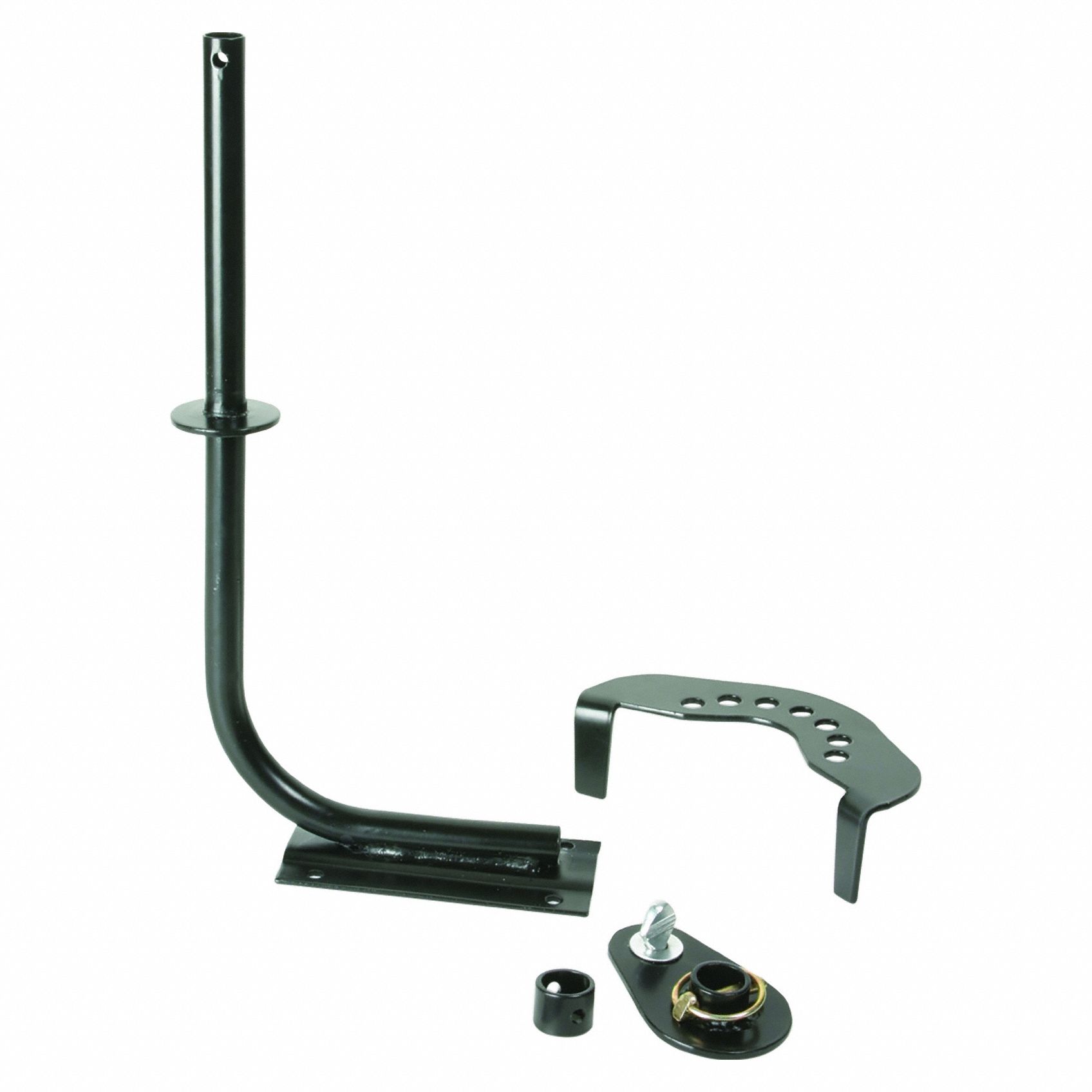 Hose Reel Bracke Steel Levelwind Black